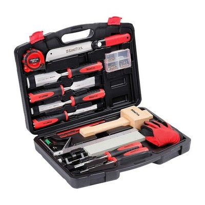 87 Pc. Advanced Wood Chisel Set with Storage Case Including Superior Chisels