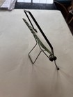Small Antique Chip Edge or Scalloped Edge Mirror On Stand — photo 9