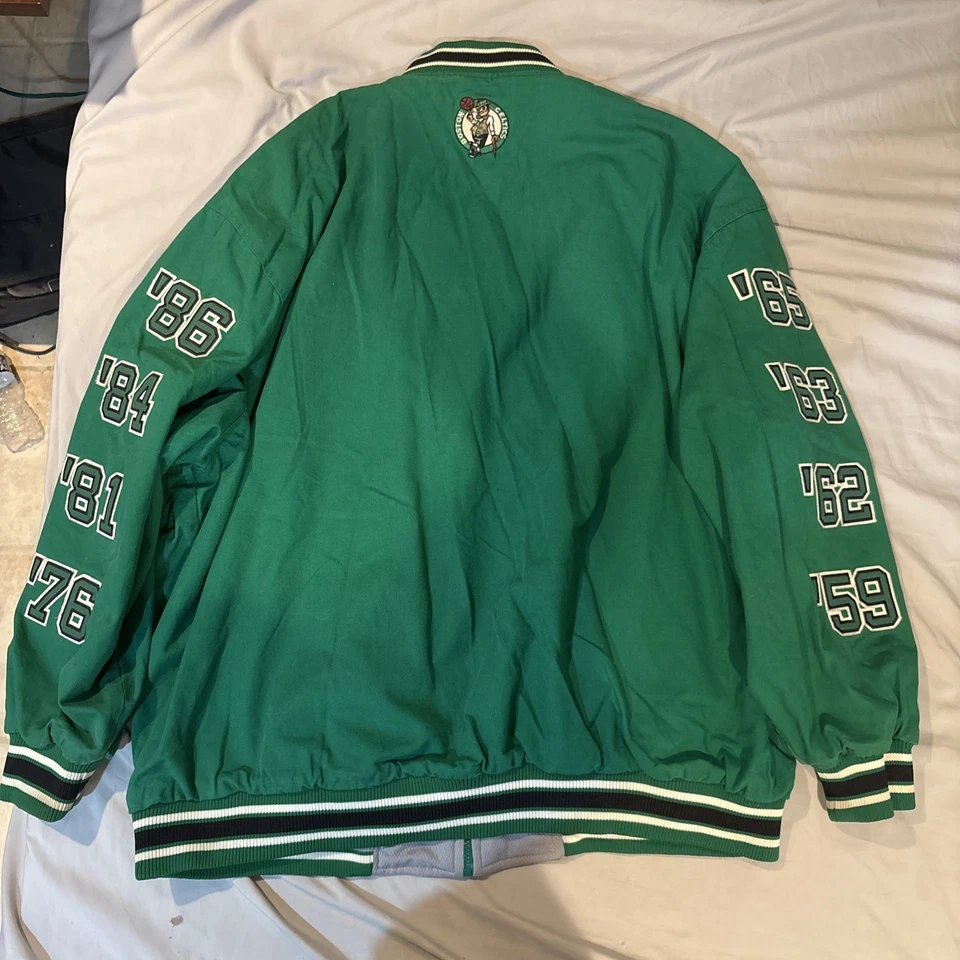 Celtics 2 Way Reversable Jacket Championship 4XL G-111 Sports - Image 4 of 4