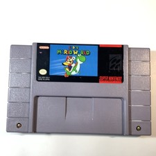 Super Mario World (Super Nintendo SNES, 1991) Game Cartridge Only - Tested