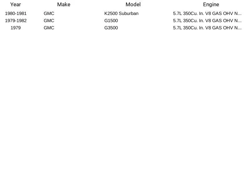 Nova Válvula Delphi EGR EG10050 Para Chevrolet GMC 1978-1982 - Imagem 4 de 4