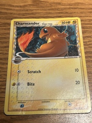 Charmander (Delta Species), 49/100 Crystal Guardians Regular, Great Condition