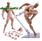 Wind Toys 1/12 Male Flexible Joint Body 16cm White Articulated 6" Action Figure