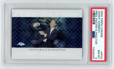 2004 Topps Chrome JOHN F KENNEDY /35 Xfractor President SSP PSA 8 NM-MINT M21