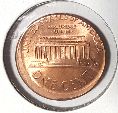 Error off Center 1999 MS Penny RED - Picture 2 of 2