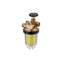 "Oventrop Zweistrang HeizöLfilter Oilpur 2120561 Mit Siku-Einsatz 50-75My, 3/8\""