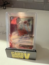 Mike Shawaryn Bowman Chrome 2018 Prospects Autograph Auto Boston Red Sox