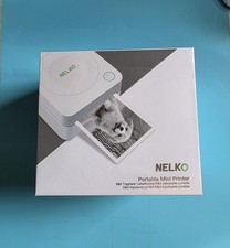 Nelko Sticker Printer, PM230 Bluetooth Portable Mini Printer with 3 Rolls