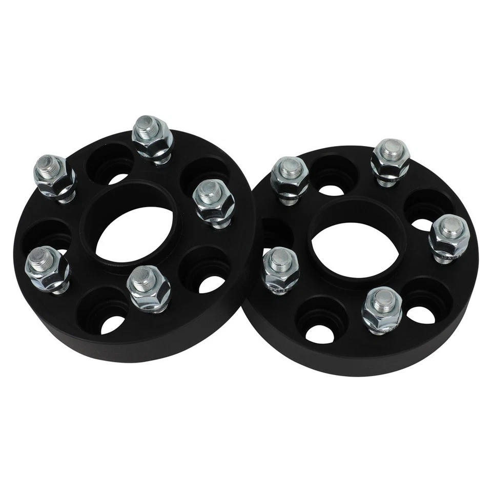 4pcs 1" Hub Centric Wheel Spacers 25mm For Subaru Impreza Outback Forester - Image 2 of 4