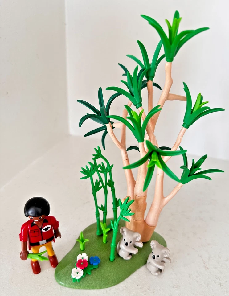 PLAYMOBIL ZOO arbre aux koalas - animaux sauvages SAVANE - Photo 3/3