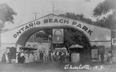 Ontario Beach Amusement Park Charlotte New York NY - Reprint