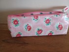 CATH KIDSTON FLORAL PENCIL CASE / MAKE-UP BAG 9 INCHES LONG ZIP CLOSURE