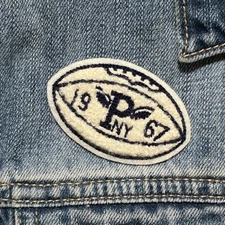 Embroidered Chenille Patch 1967 New York Ralph Rugby