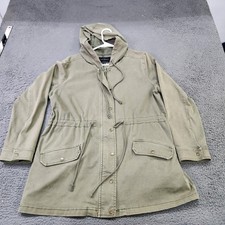 Lucky Brand Jacket Womens Large Olive Green A...