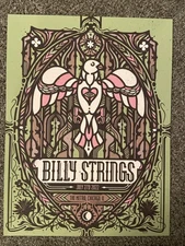 Billy Strings Concert Poster Metro Chicago 7/7/2022  #72/115 Billy Bauman Signed