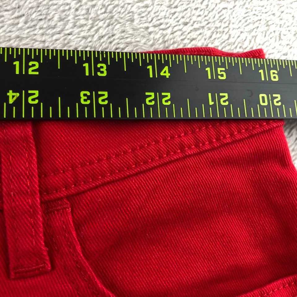 Pantalones Lee Mujer Talla 31 Medidos Pierna Recta Clásicos Rojo Sarga Viaje Informales Foto 4 de 4