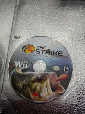 Bass Pro Shops The Strike Wii Video Game Fishing Simulation Sports