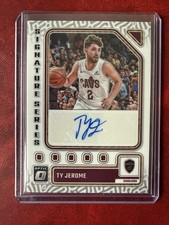 2023-24 Panini Donruss Optic - Signature Series Ty Jerome #SS-TYE (AU)