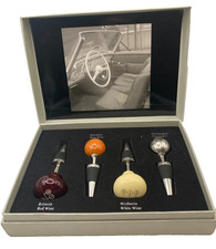 Mercedes-Benz Gear Knob Wine Bottle Stopper Gift Set 4 Piece Boxed