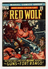 Red Wolf #1 VG 4.0 1972