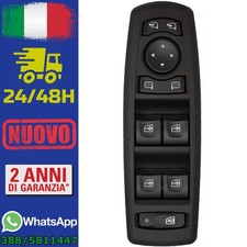 Pulsantiera tasti alzacristalli alza vetro per RENAULT LAGUNA MEGANE FLUENCE