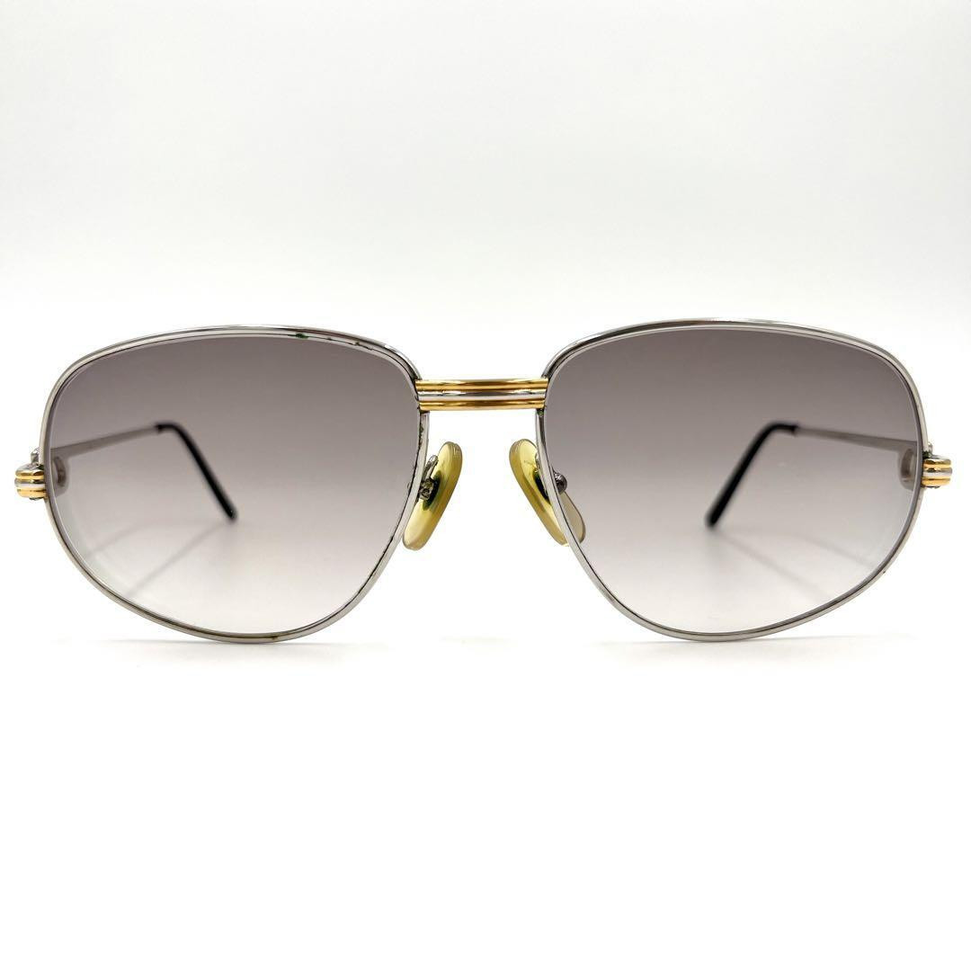 Cartier　サングラス cartier-ct0416s-001-blue-and-