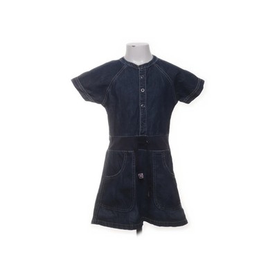 Villervalla, Jeanskleid, Größe: 116, Blau, Baumwolle, Einfarbig, Denim #oVy