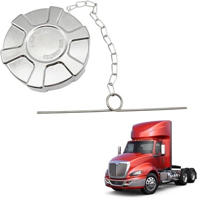 3 1/2  Nominal Non-Locking Diesel Fuel Cap for Internationals Heavy Duty truc...