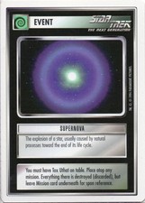 Star Trek CCG Supernova Near-Mint/NM Rare – Premier Alpha 1994