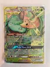 Venusaur & Snivy GX 1/236 Sm-Cosmic Eclipse Holo on eBay