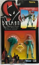 Batman The Animated Series Poison Ivy Trilingual European Card 5 Kenner Giochi