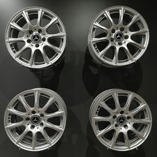 4x Alufelge 16 Zoll 6.5" 5x112 38ET A2054012400 Mercedes-Benz W205 W204