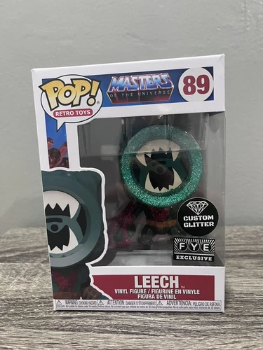 CUSTOM GLITTER FUNKO POP RETRO TOYS MASTERS OF THE UNIVERSE 89 LEECH FYE EXCLUSI