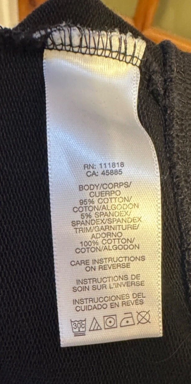 Felpa con cappuccio nera sottile Michael Kors con corde grigie ottime condizioni XXL