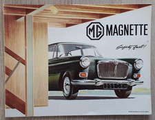 Mg Magnette Mk Iv Saloon Brochure C.1966 Mg Magnette Mk Iv Saloon Brochure C.1966