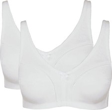 Viania BH ohne Bügel 2er-Pack