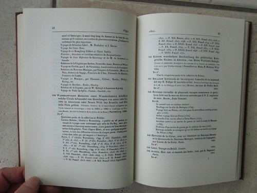 TERNAUX-COMPANS : BIBLIOTHEQUE AMERICAINE, ouvrages relatifs à l'Amérique, 1968. - Picture 8 of 17