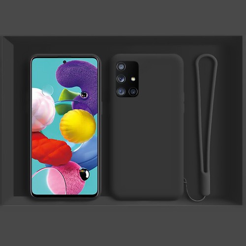 For Samsung Galaxy Hot Sell Models Lanyard Liquid Silicone Soft Phone Case Cover - Picture 13 of 19