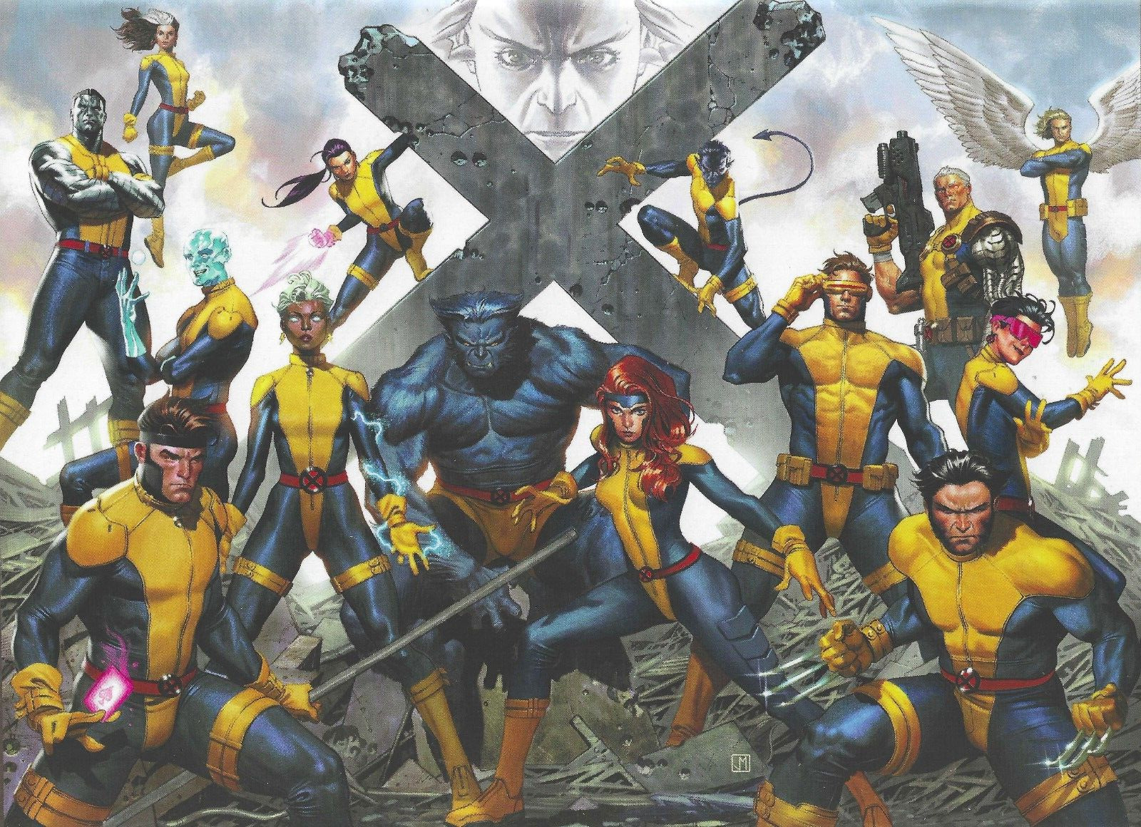 House of X #4 of 6 Virgin Exclusive Variant by Jorge Molina 2nd Print 2019 NM