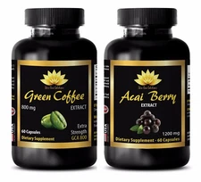 Antioxidant booster - ACAI BERRY – GREEN COFFEE GCA800 COMBO -acai juice organic
