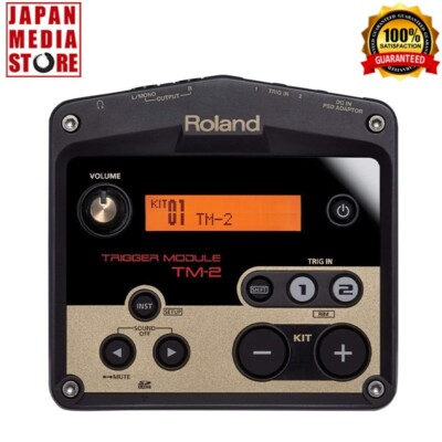 Roland TM-2 Trigger Modul Hybrid Drum Brandneu mit BOX Expressversand