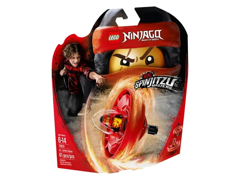 Lego Kai - Spinjitzu Master 70633 NINJAGO Minifigure Building Set