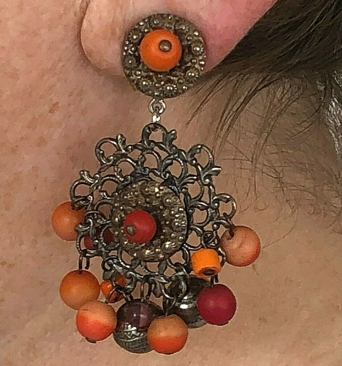 Rural rhythm blue earring deals