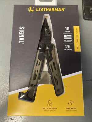 Authentic Leatherman Signal 19-in-1 Tool. RANDOM COLOR. Pls read description
