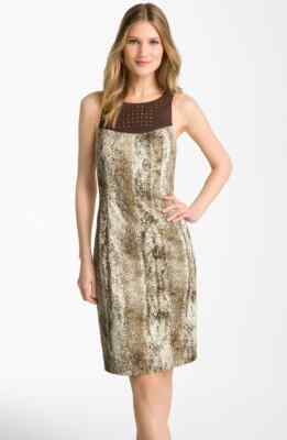 white christmas dresses Cashmere Crochet Dress with Slip Sand Pink – Rhoan main image 1