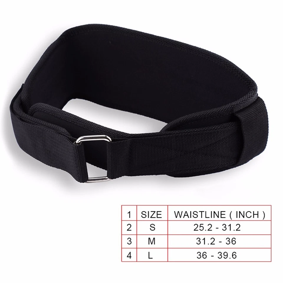 Cinturón de levantamiento de pesas de nylon, Valeo eva, Cinturon de nylon para ejercicios Foto 3 de 4