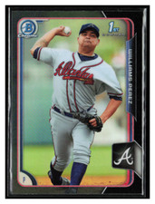 2015 Bowman Chrome Pros Asia Black Ref #BCP22 Williams Perez