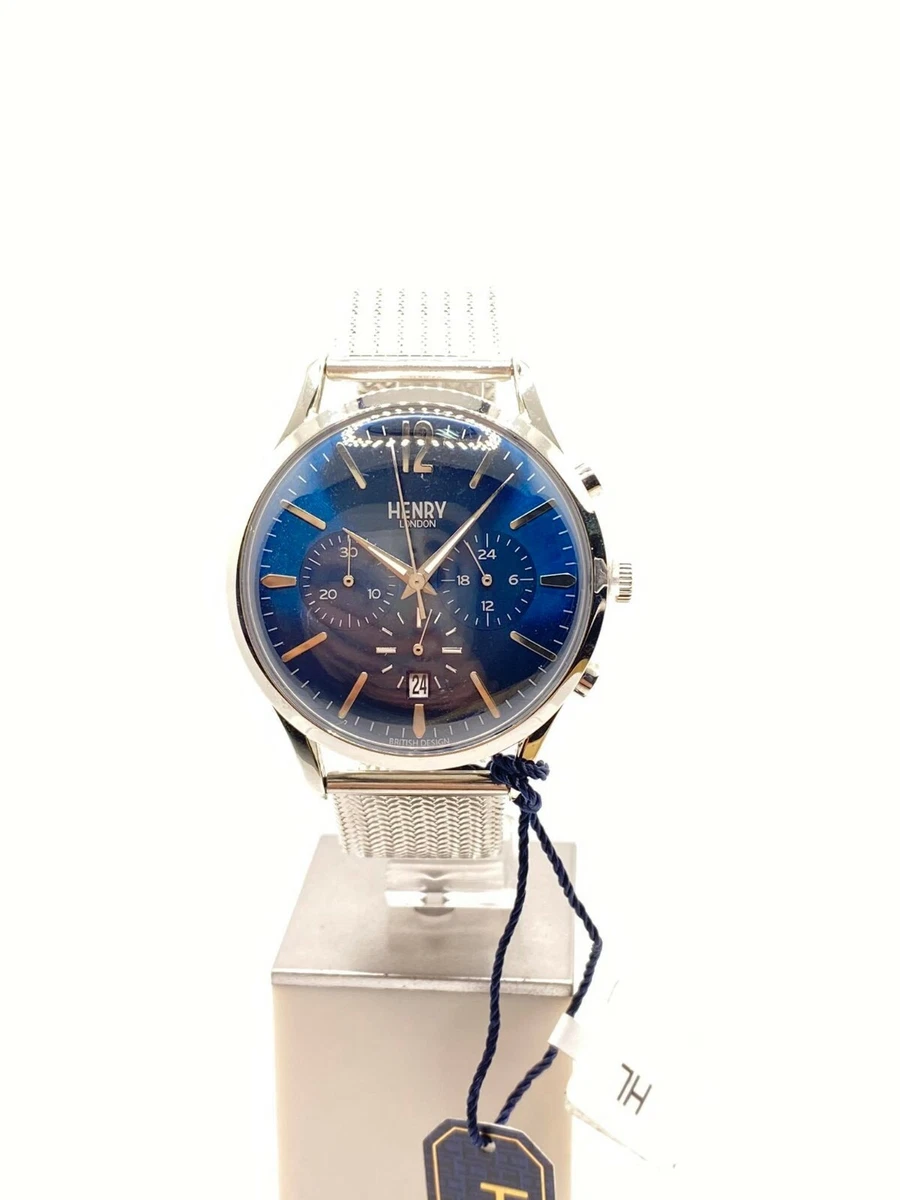 Montre Henry London Homme Neuve Avec Boîte - Style Classique - Parfaite Pour Offrir
