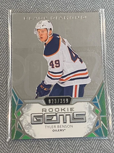 2020-21 Upper Deck Black Diamond Rookie Gems /399 Tyler Benson #RG-TB RC