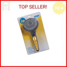 JW Pet Gripsoft Dog Soft Pin Slicker Brush with Non-Slip Rubber Grip (Angled Sta